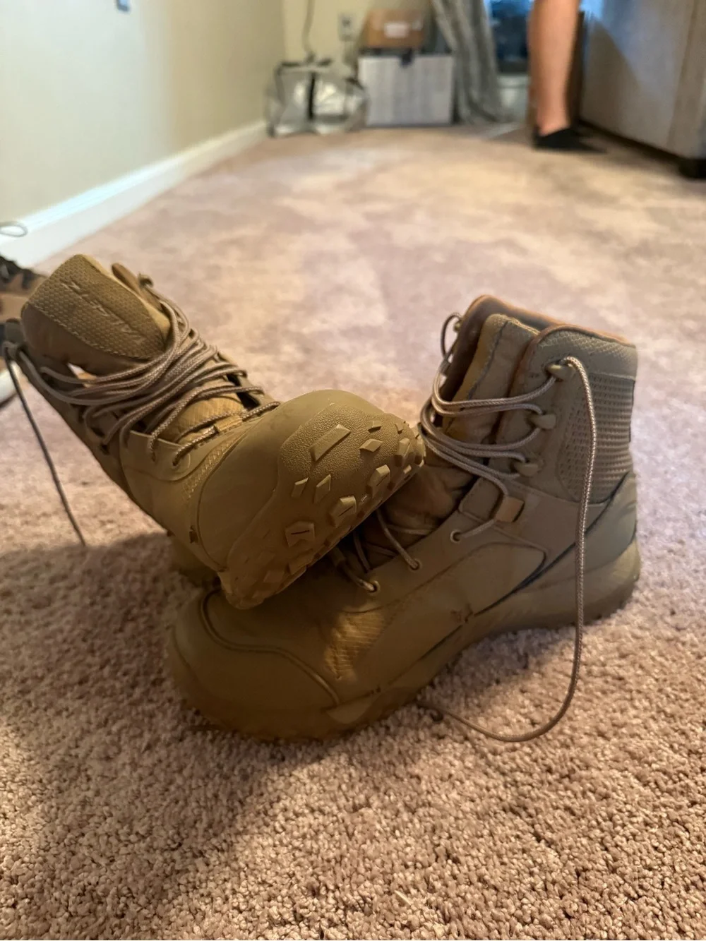 Under Armour Men’s Tactical Boots - Coyote Brown